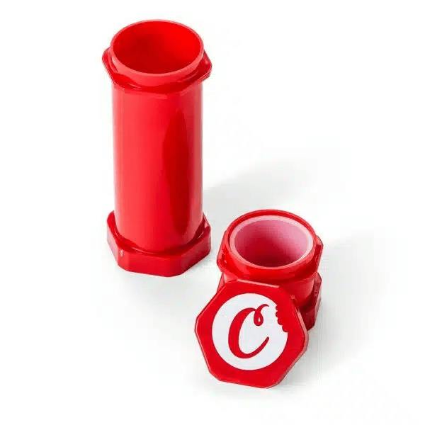 Cookies - V2 Extendo Childproof Storage Jar - Red at Cookies Coalinga Dispensary & Consumption Lounge