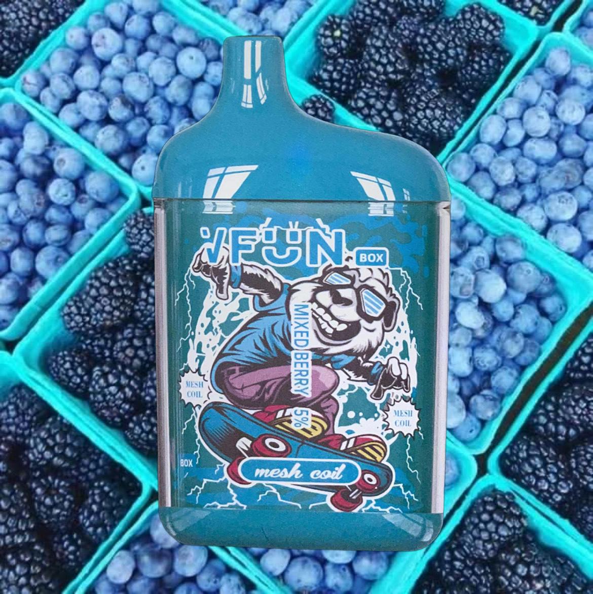 Vfun Mixed Berry 5000 Puffs