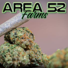 Area 52 Blueberry Pre Roll 1g