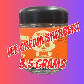 YUM Ice Cream Sherbert 3.5 Gram Prepacked Flower