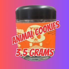 YUM Animal Cookies 3.5 Gram Prepacked Flower