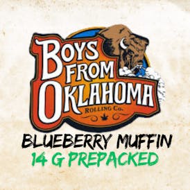 Boys From Oklahoma Blueberry Muffin Pre Pack 14g