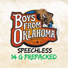 Boys From Oklahoma Speechless Pre Pack 14g
