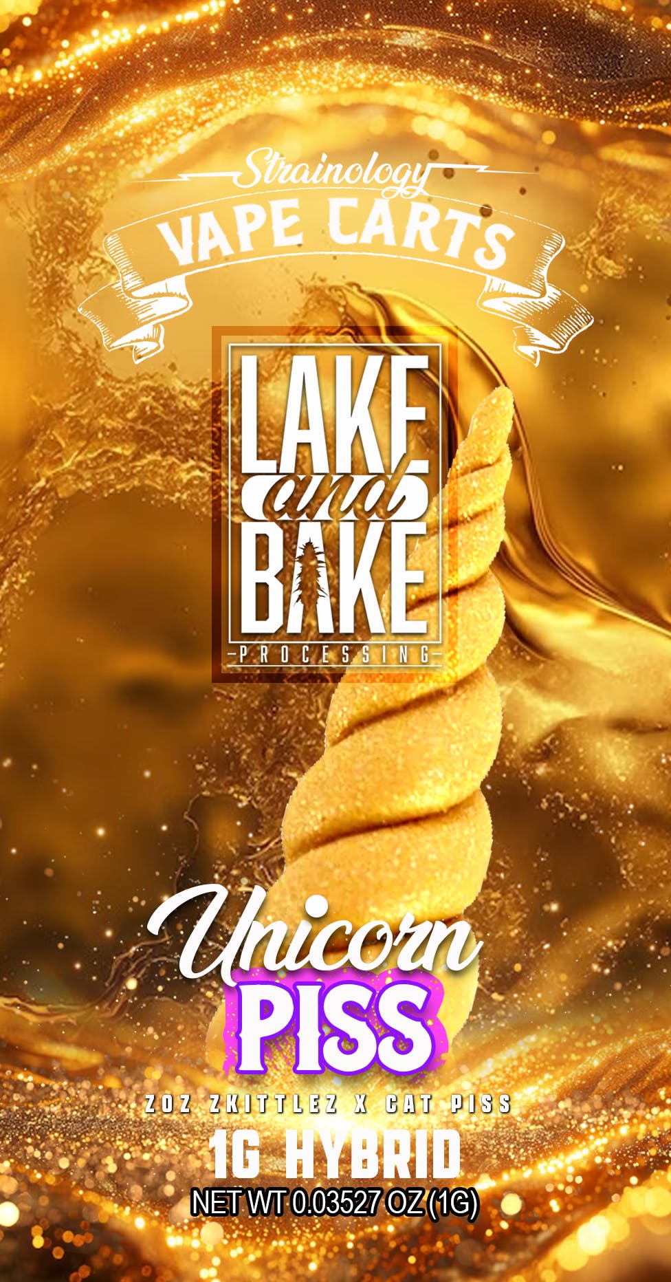 Lake & Bake Unicorn PIss Cart 1g