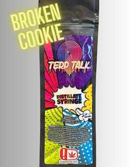 Terp Talk Broken Cookie Distillate Syringe 3G