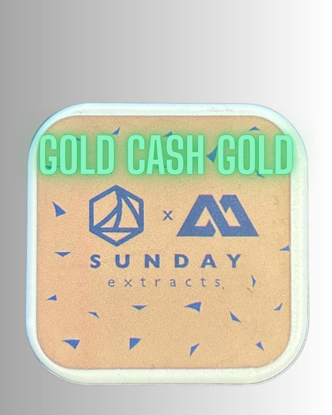 Sunday Extracts Gold Cash Gold Concentrate 1g