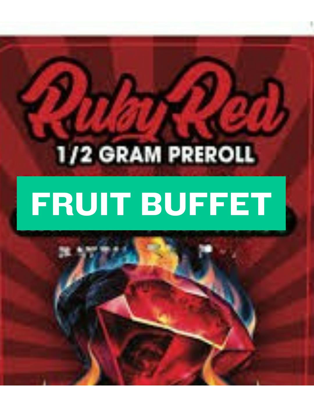 Ruby Red Slurricane Infused Pre Roll .5g