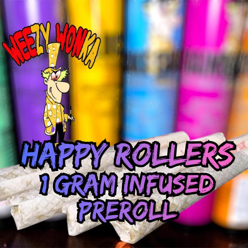 Weezy Wonka Gold Dust Infused Pre Roll 1G