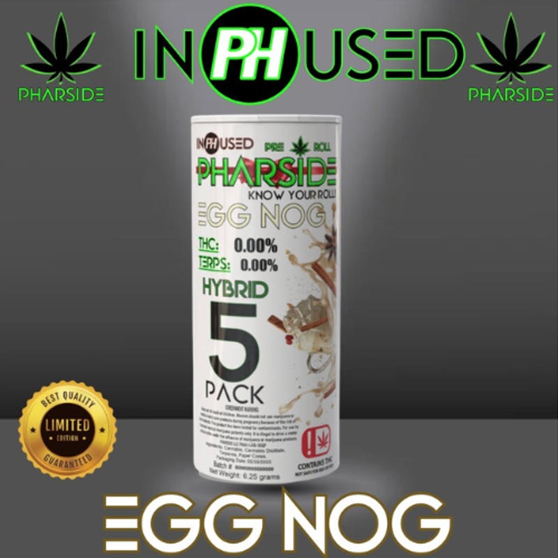 Pharside Egg Nog Infused 5 Pack