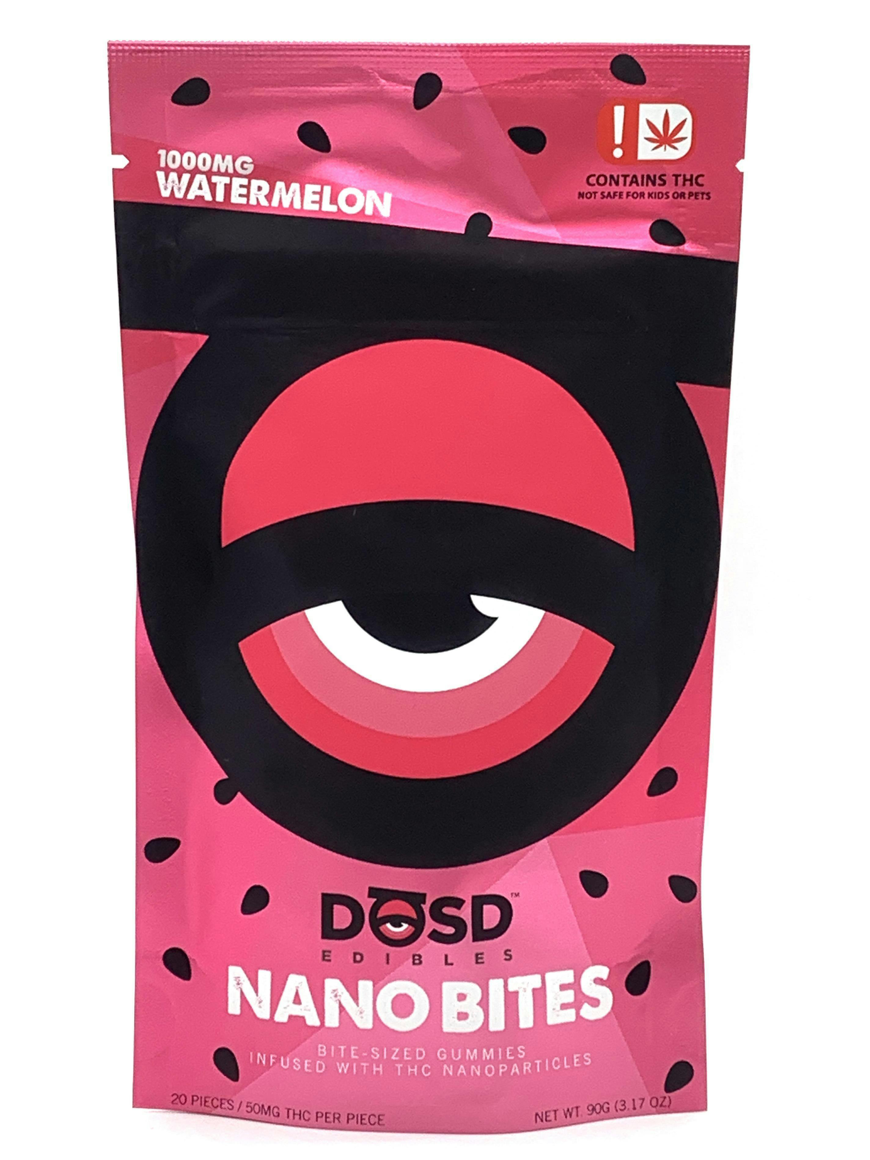 DOSD Nano Bites Gummies Watermelon (I)