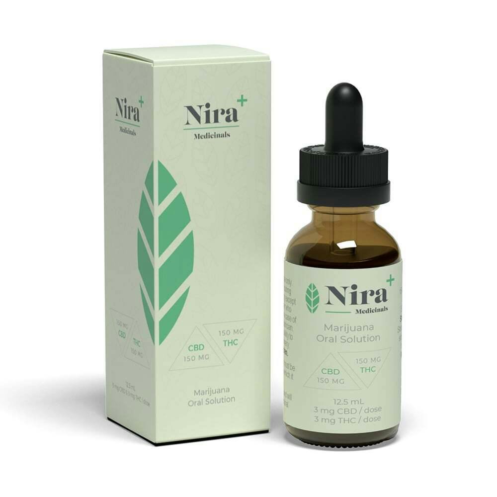 1:1 Balanced Regular Strength THC/CBD 300mg [12.5ml]