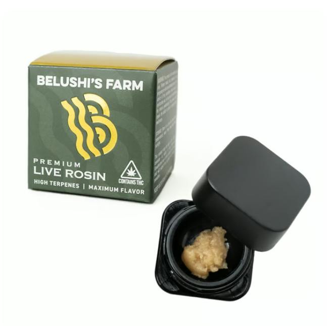 Belushi's Farm Garlic Mntz 1g Live Rosin