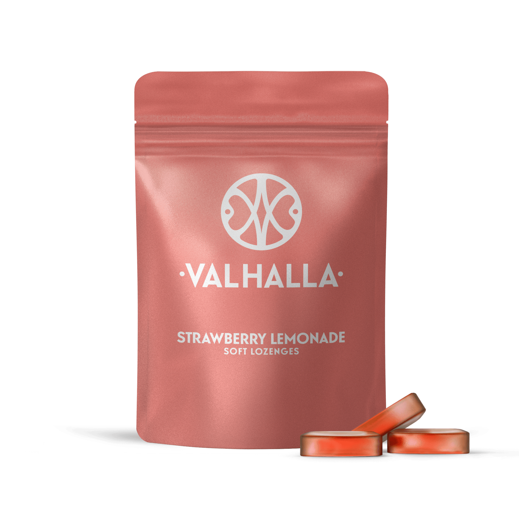 Strawberry Lemonade Soft Lozenges 10pk | 100mg