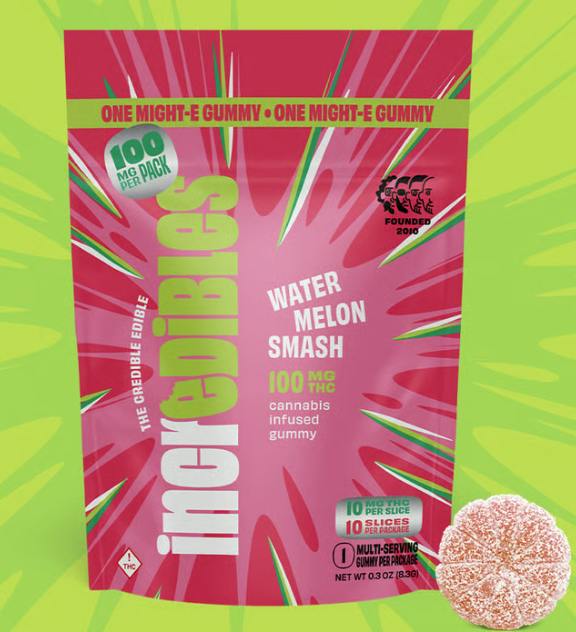 Watermelon Smash - 1pk Might-E Gummy | 100mg