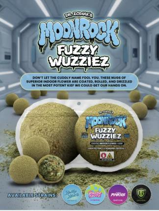 Kodiak - Fuzzy Wuzziez Moonrocks | 3.5g