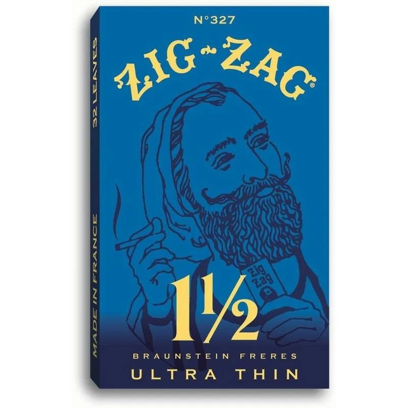 Zig-Zag - 1 1/2" Braunstein Freres - Ultra Thin Papers at ROOTDOWN