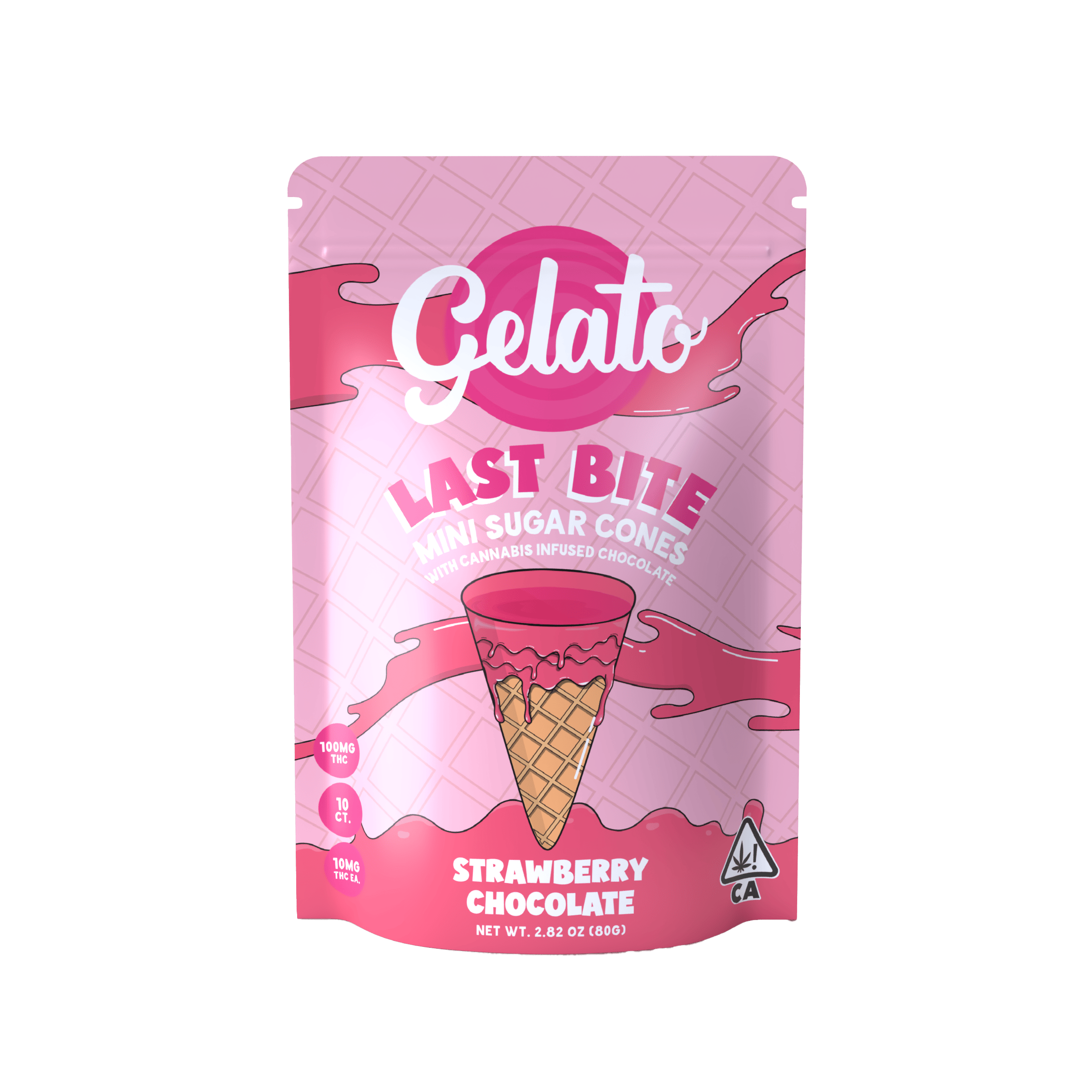 Gelato Brand Last: Bite Strawberry