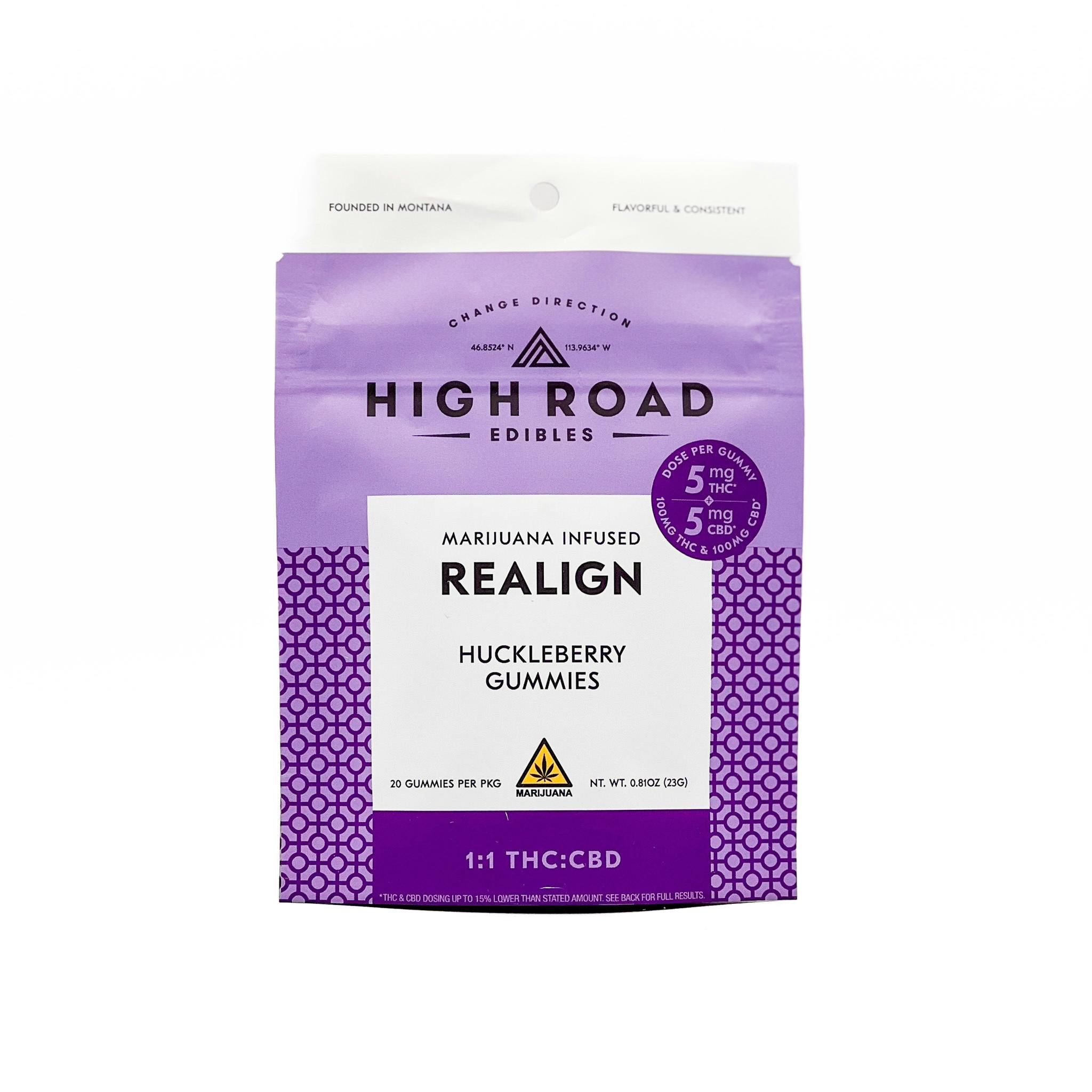 HR Realign 1:1 Gummies (100mg)