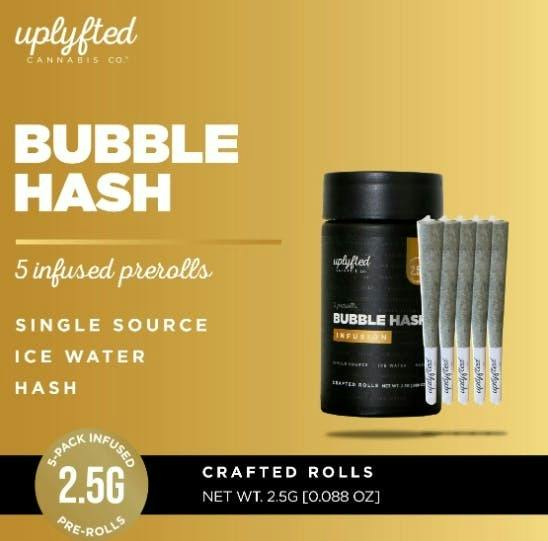 UPLYFTED | Infused Preroll Pack | Bubble Hash | MOB