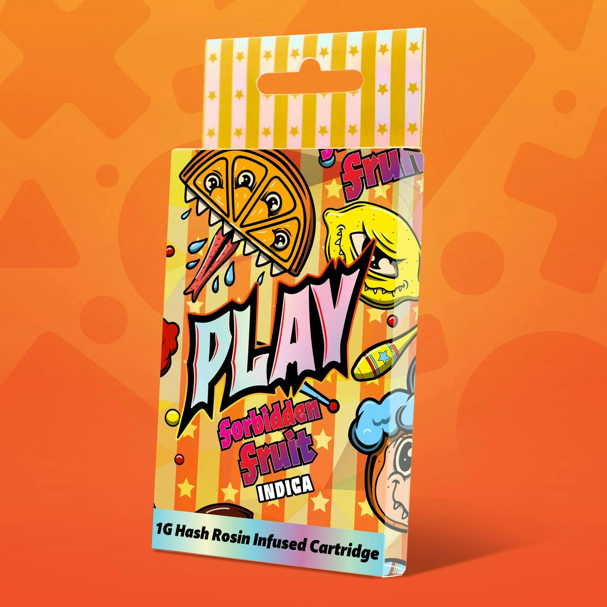 PLAY | Vape Cart | Live Resin | Forbidden Fruit