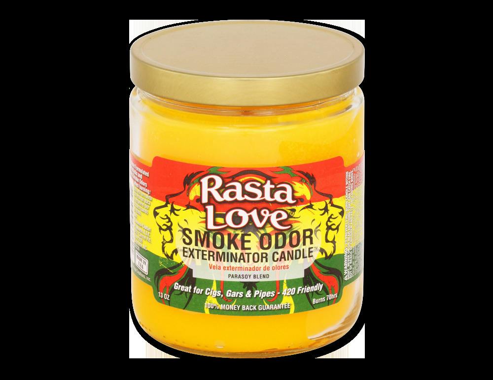 SMOKE | Accessory | Odor Eliminator Candle | Rasta Love