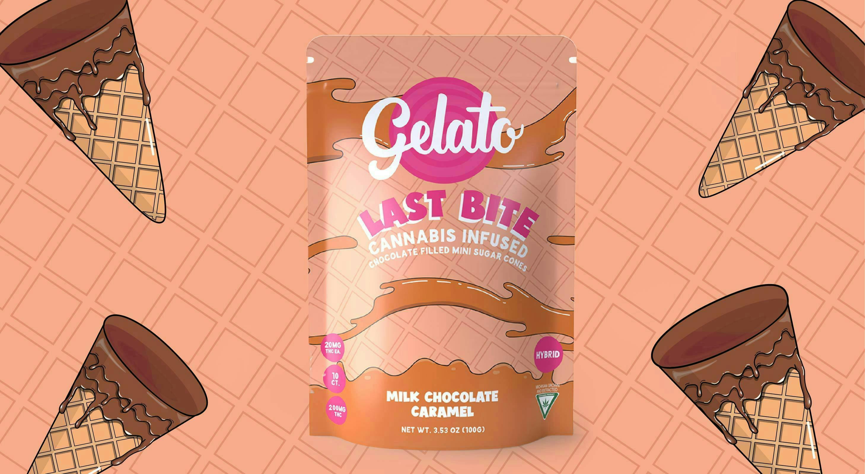 GELATO LAST BITES | Edible | Live Rosin | Milk Chocolate Caramel