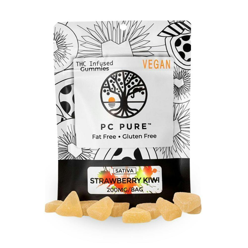PC PURE | Edible | Gummies | Strawberry Kiwi