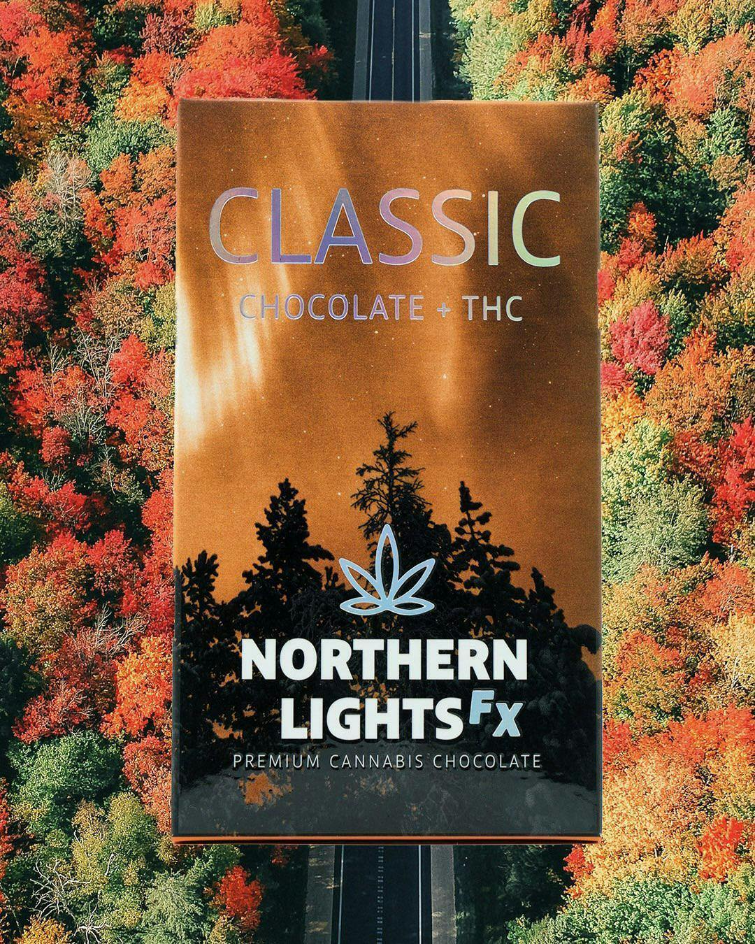 NORTHERN LIGHTS FX | Edible | Classic Chocolate Bar
