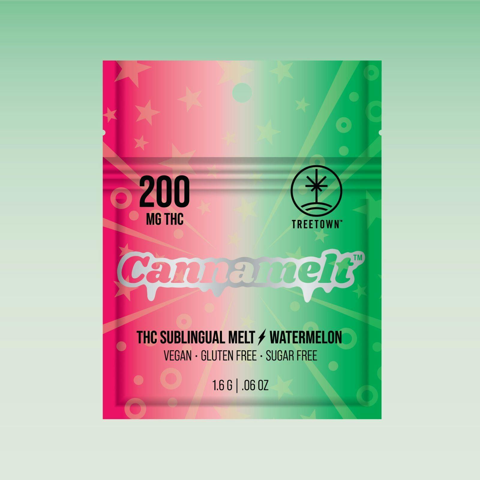Watermelon Cannamelt | 200mg x 1pk | TreeTown