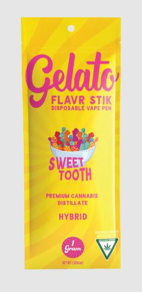 Sweet Tooth | Disposable | Gelato cannabis product