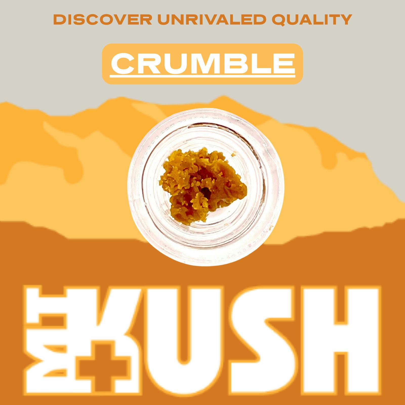 Crumble | Blueberry Scone at Montana Kush - Gallatin Gateway Dispensary