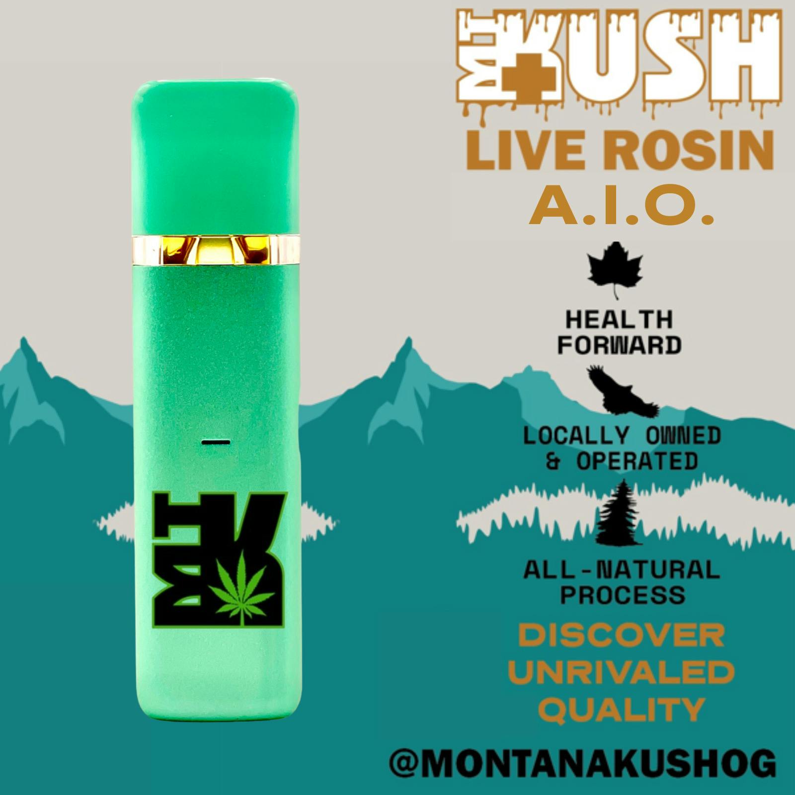AIO Rosin Vape | Papaya Melonz cannabis product