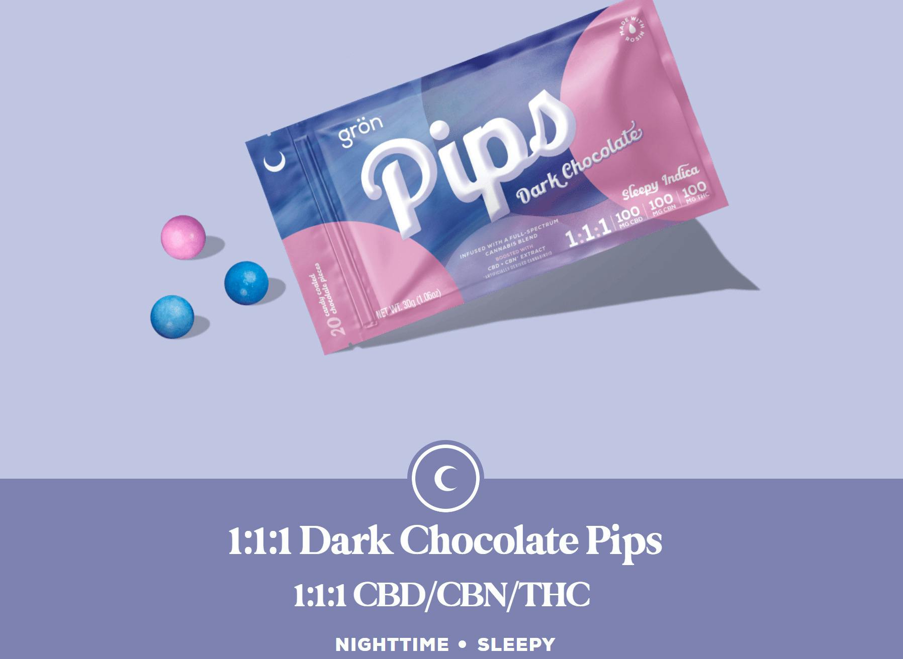 Grön | Pips | Sleepy Indica I