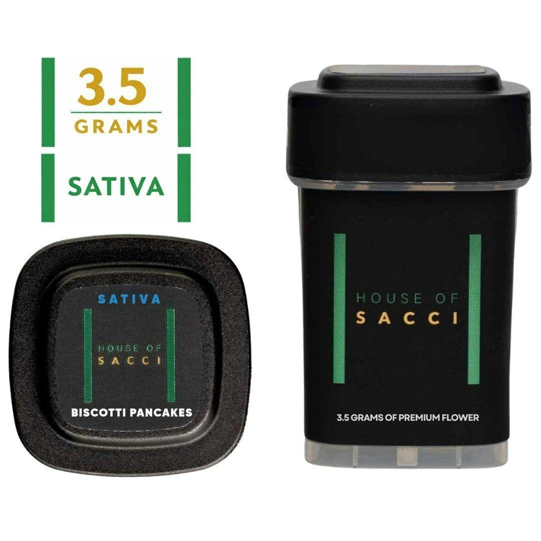 Sacci - Biscotti Pancakes - 3.5g Jar (Eighth)