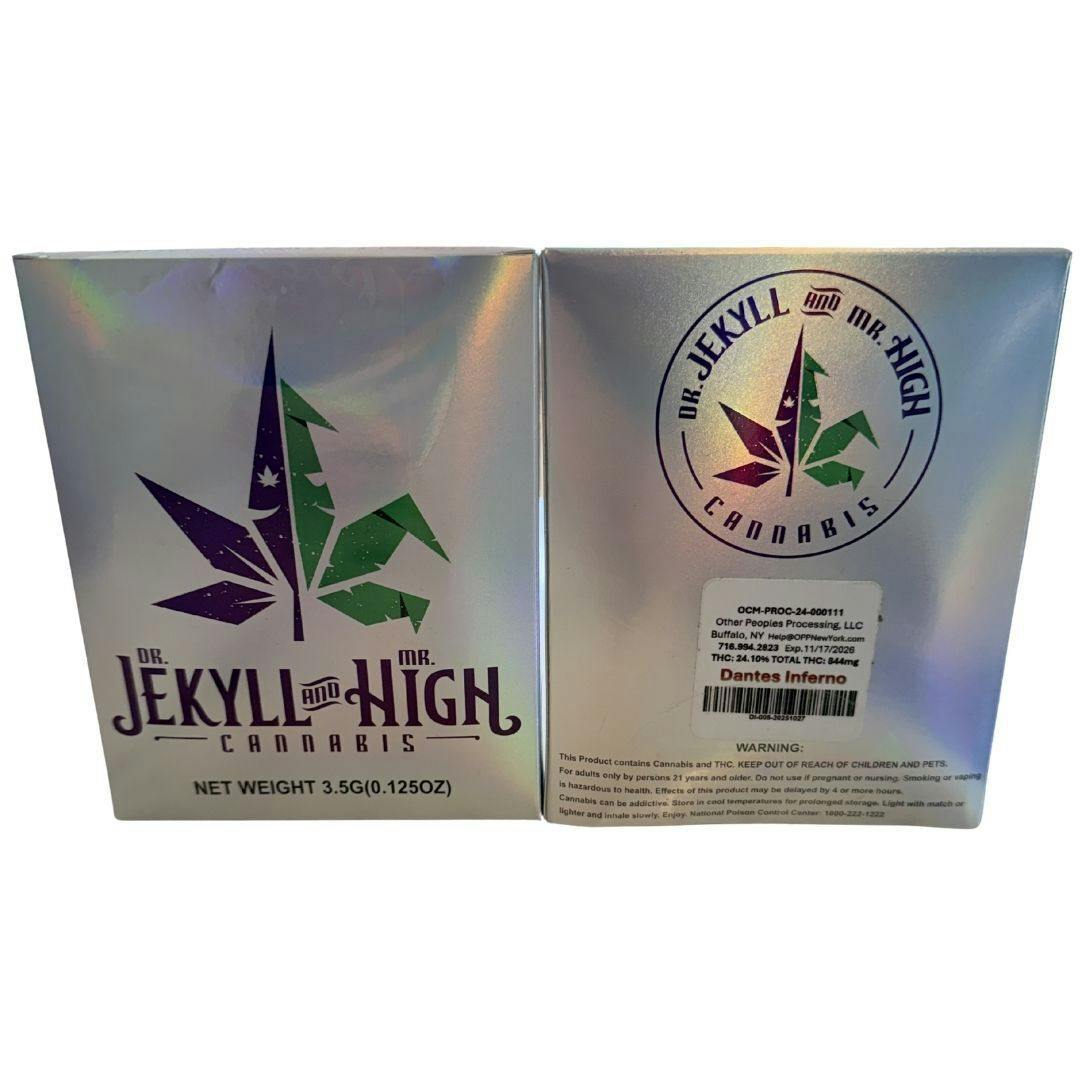 Dr. Jekyll and Mr. High - Dantes Inferno - 3.5g (Eighth) Flower