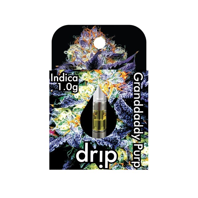 DRIP | GRANDDADDY PURP | CART | 1G at Apothecare Weed Provisioning Center Houghton Lake