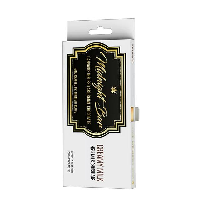 MIDNIGHT ROOTS | CREAMY MILK CHOCOLATE BAR | 200MG