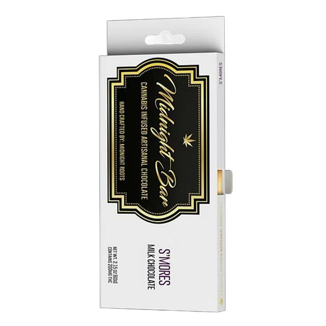 MIDNIGHT ROOTS | S'MORES CHOCOLATE BAR | 200MG