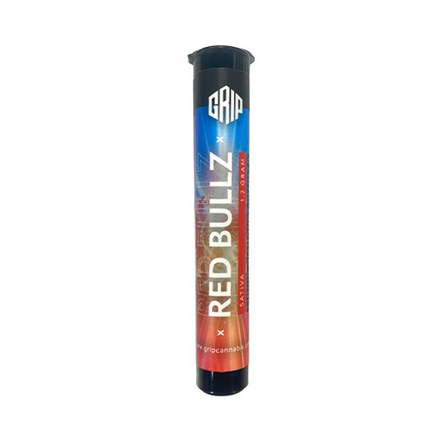 GRIP | RED BULLZ INFUSED | PREROLL | 1.2G at Apothecare Weed Provisioning Center Houghton Lake