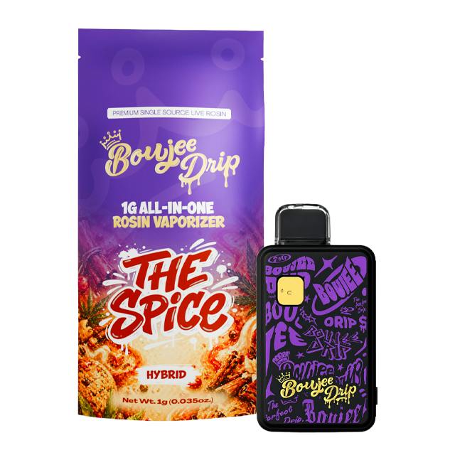 BOUJEE | THE SPICE BOUJEE DRIP HASH ROSIN | ALL-IN-ONE | 1G