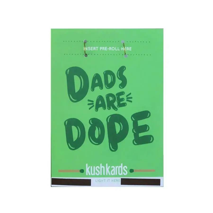 Pre-Roll Greeting Card by KushKards - Dads are Dope