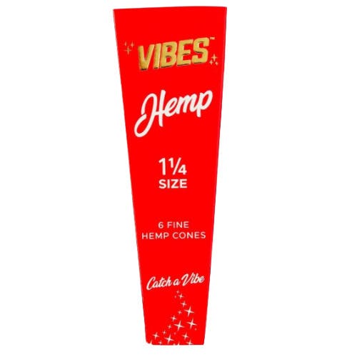 Vibes - 1 1/4 Cones - 6 Pack / Hemp at Stability Cannabis