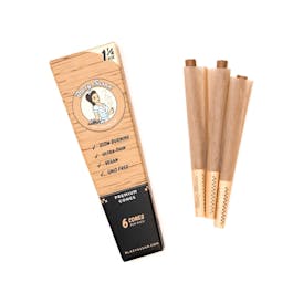 Blazy Susan - 1 1/4 Size 6 pack Cones - Unbleached