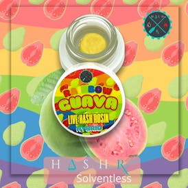 Hash RX - 1g Live Hash Rosin - Rainbow Guava (Private Reserve)