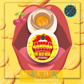 Hash RX - 1g Live Hash Rosin - Cherry Banana Chomp (Private Reserve)