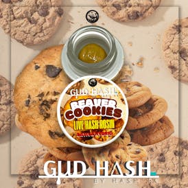 Hash RX - 1g Live Hash Rosin - Beaver Cookies (Private Reserve)