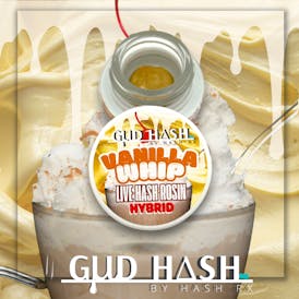 Hash RX - 1g Live Hash Rosin - Vanilla Whip (Private Reserve)