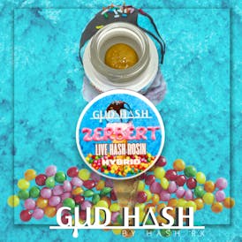 Hash RX - 1g Live Hash Rosin - Zerbert (Private Reserve)