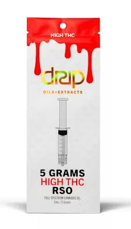 Drip High THC 5g RSO Syringe