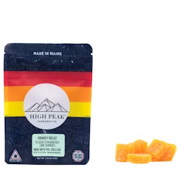 High Peak | Highkey Relief | Sour Strawberry Lime | Hash Rosin Gummies